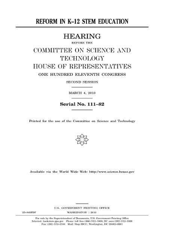 Reform in K-12 Stem Education