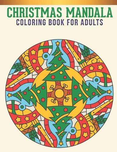 Christmas Mandala Coloring Book For adults