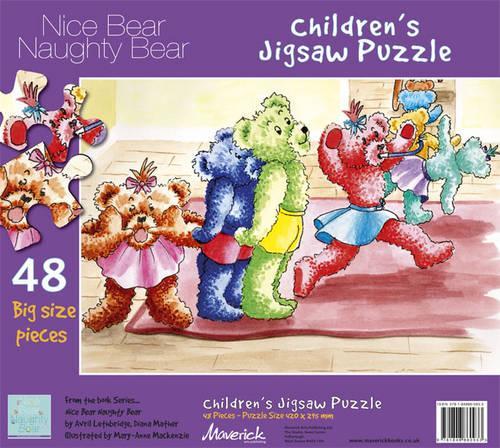 Nice Bear Naught Bear Puzzle