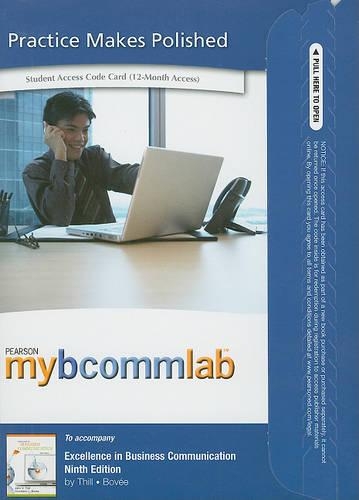 MyLab Business Communication -- Access Card -- for Excellence in Business Communication