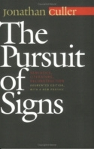 The Pursuit of Signs