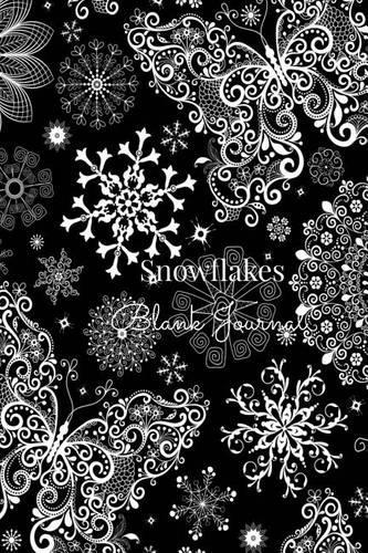 Snowflakes Blank Journal