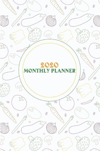 2020 Monthly Planner: Two Year - Monthly Calendar Planner 6 x 9'' - 24 Months For Academic Agenda Schedule Organizer