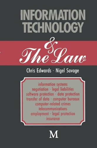 Information Technology and the Law