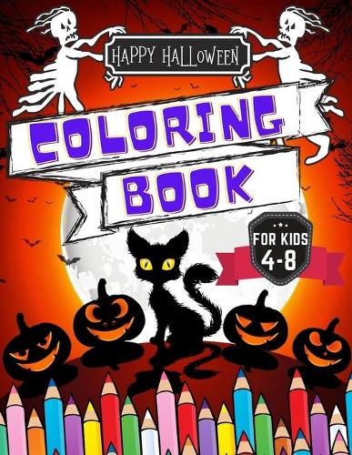 Happy Halloween Coloring Book