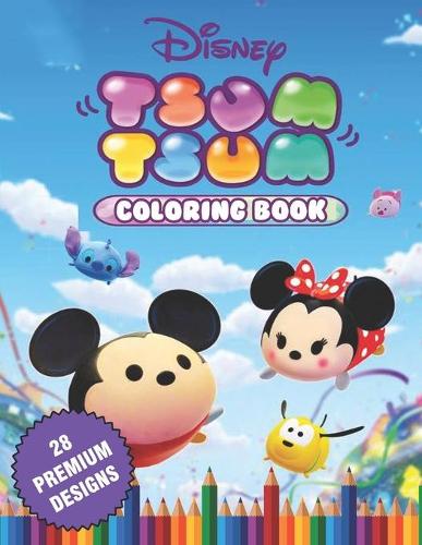 Tsum Tsum Coloring Book