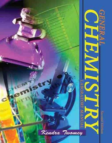 General Chemistry Laboratory Manual