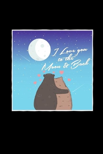 I love you: 6x9 VALENTINE - lined - ruled paper - notebook - notes