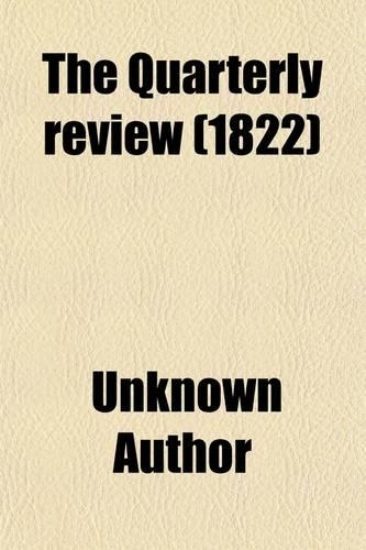 The Quarterly Review Volume 26