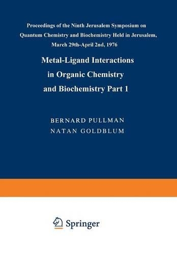 Metal-Ligand Interactions in Organic Chemistry and Biochemistry