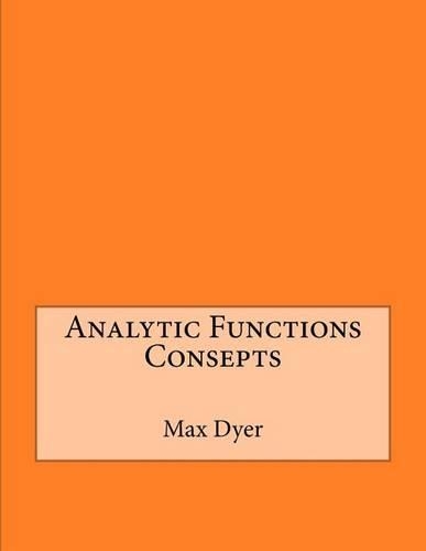Analytic Functions Consepts