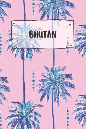 Bhutan: Dotted Travel Diary Notebook or Journey Dotted Grid Journal - Holiday Trip Pocketbook for Men and Women with Dots