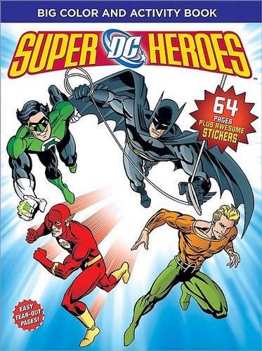 DC Heroes Big Color & Activity Book