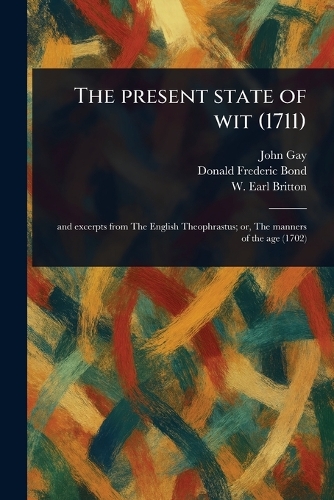 The Present State of Wit (1711)