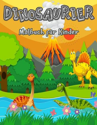 Dinosaurier-Malbuch für Kinder