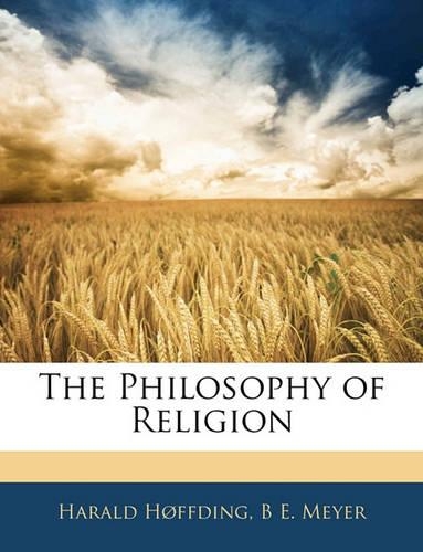 The Philosophy of Religion