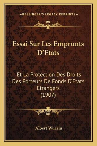 Essai Sur Les Emprunts D'Etats