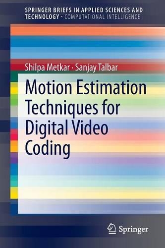 Motion Estimation Techniques for Digital Video Coding: (SpringerBriefs in Computational Intelligence)