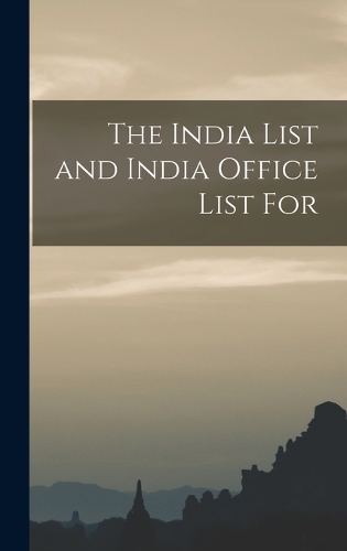 The India List and India Office List For