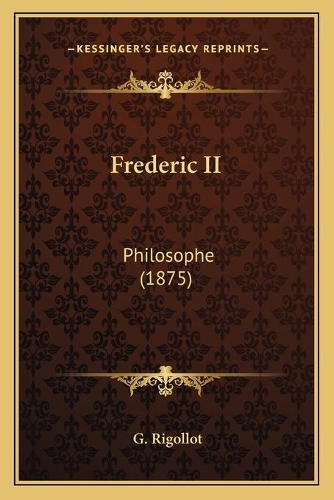 Frederic II: Philosophe (1875)