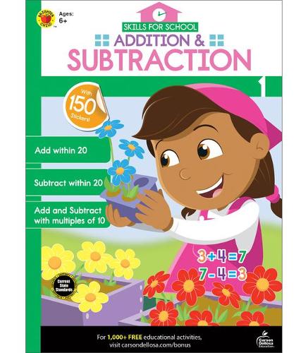 Skills for School Addition & Subtraction, Grade 1: (Skills for School)