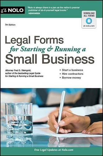 Legal Forms for Starting & Running a Small Business