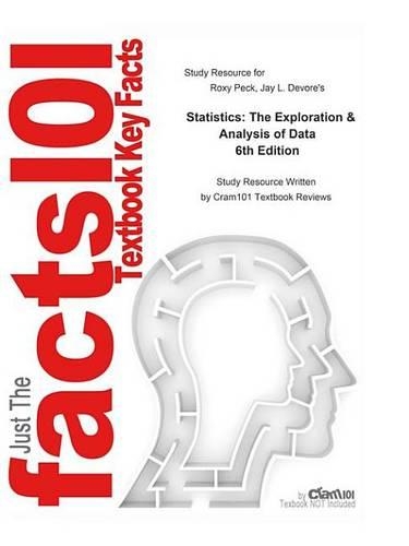 Statistics, the Exploration and Analysis of Data