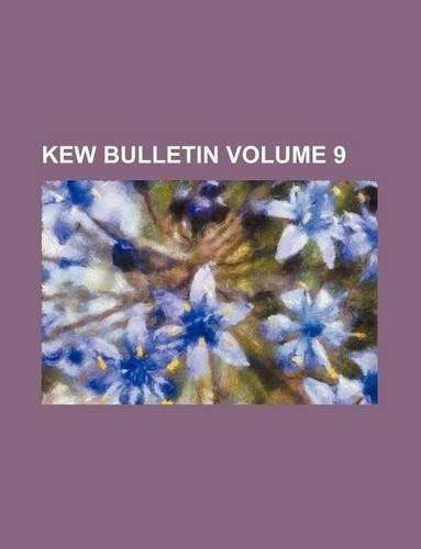 Kew Bulletin Volume 9