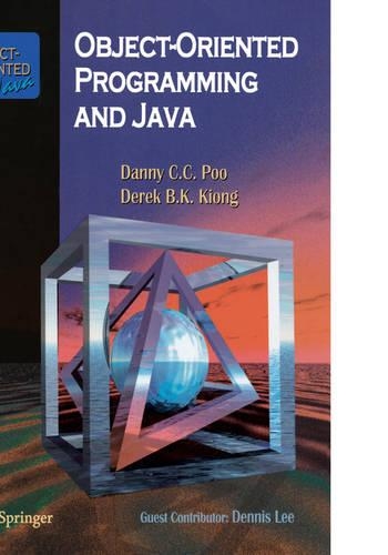 Object-Oriented Programming and Java