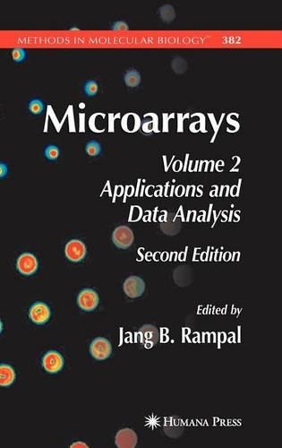 Microarrays: Volume 2 Applications and Data Analysis