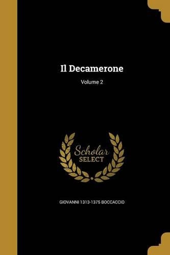 Il Decamerone; Volume 2