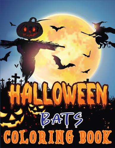 Halloween Bats Coloring Book