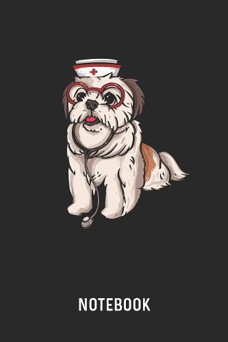 Notebook: Blank & Lined Shih Tzu Nurse Journal (6" x 9") For Every Toy Dog Owner
