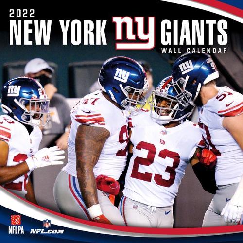 New York Giants 2022 12x12 Team Wall Calendar