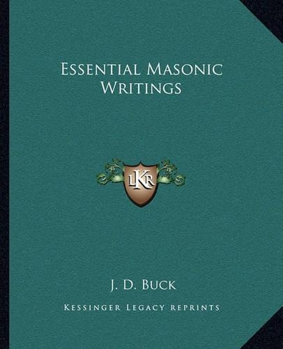 Essential Masonic Writings