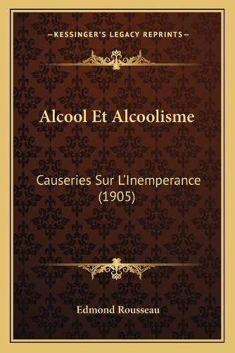 Alcool Et Alcoolisme