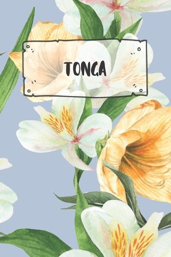 Tonga: Ruled Travel Diary Notebook or Journey Journal - Lined Trip Pocketbook for Men and Women with Lines