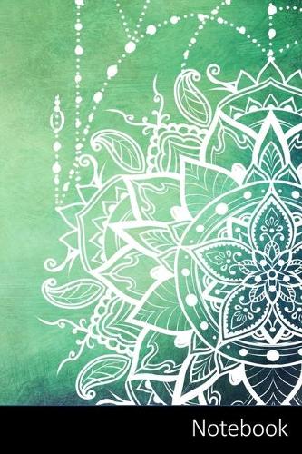 Notebook: Contexte Mandala, Mandala, Spirituel, Méditation Carnet / Journal / Livre d'écriture / Calepin / Agenda / Notes - 6 x 9 pouces (15,24 x 22,86 cm), 1