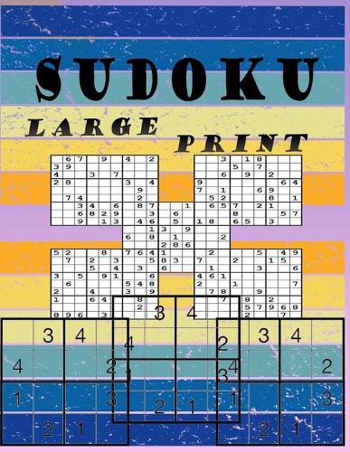 Sudoku Large Print: Paperback, sudoku, game book, activity book, 404 sudoku, 8.5*11,101 pages
