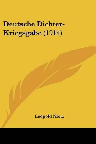 Deutsche Dichter-Kriegsgabe (1914)
