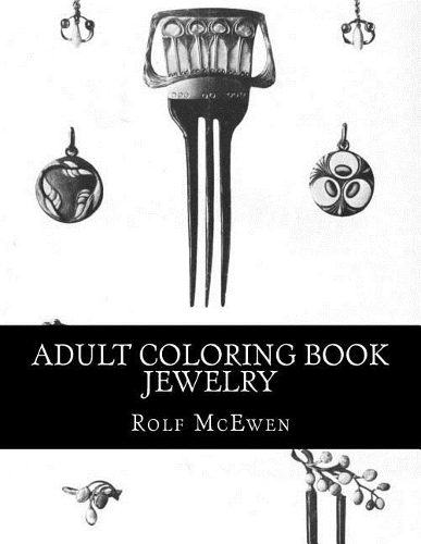 Adult Coloring Book - Jewelry
