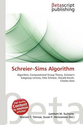 Schreier-Sims Algorithm