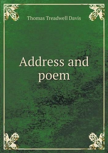 Address and poem