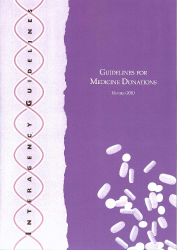 Guidelines for Medicine Donations
