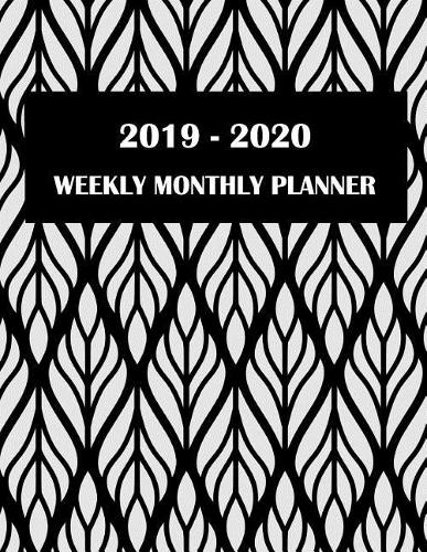2019-2020 Weekly monthly planner