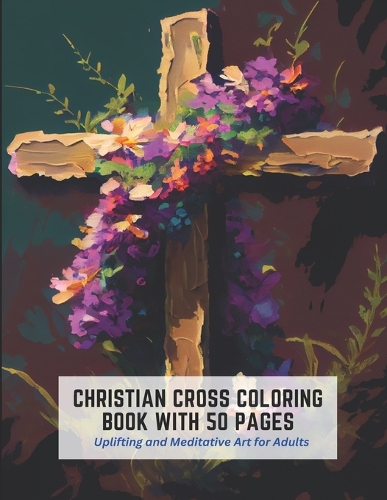 Christian Cross Coloring Book With 50 pages