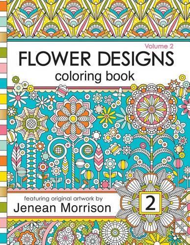 Flower Designs Coloring Book