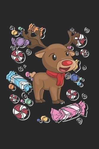 Christmas Reindeer Candy Notebook