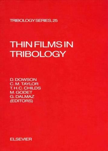 Thin Films in Tribology