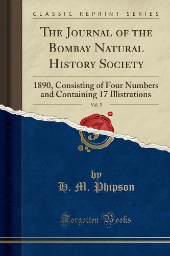 The Journal of the Bombay Natural History Society, Vol. 5